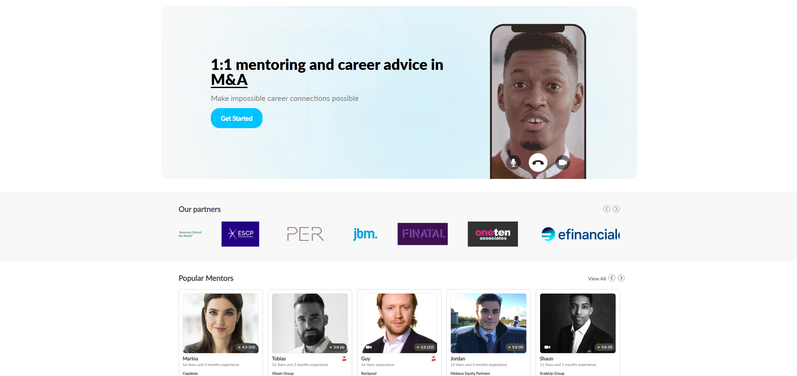 Career Paths dashboard